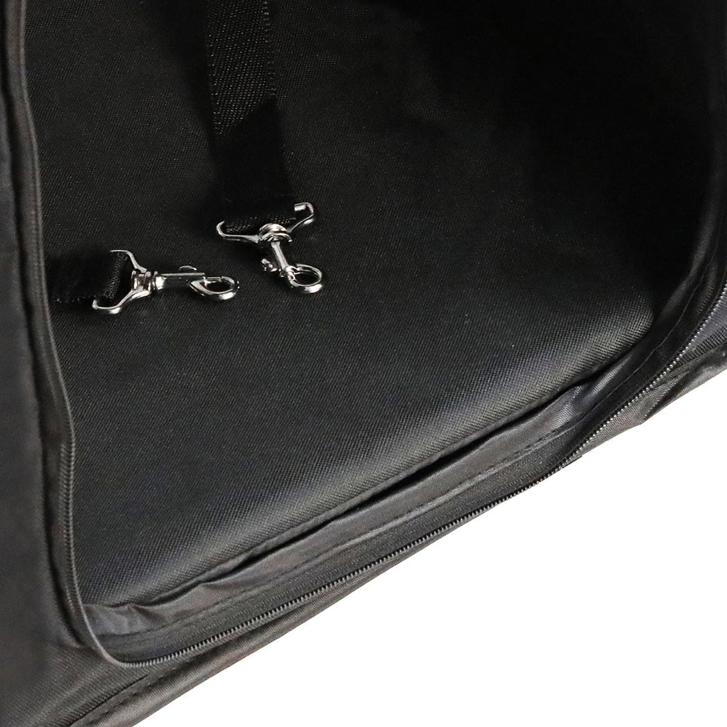 Pet Stroller Dog Cat Carrier Foldable Black